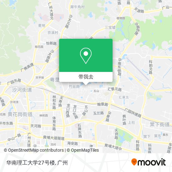 华南理工大学27号楼地图