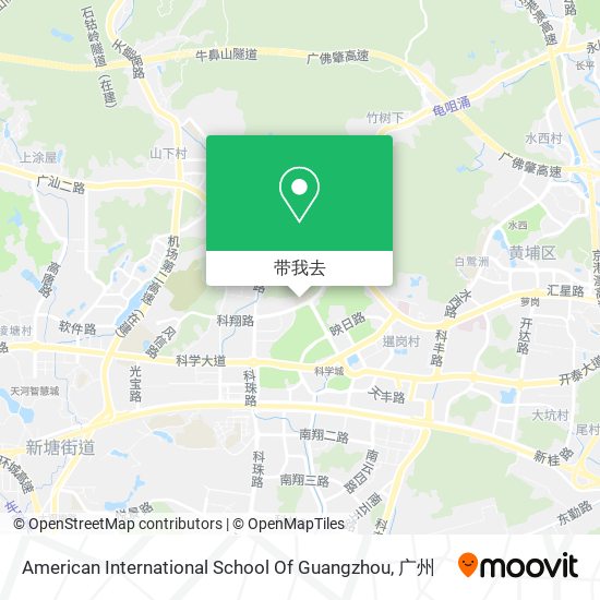 American International School Of Guangzhou地图