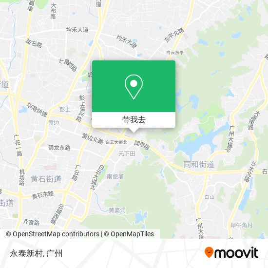 永泰新村地图