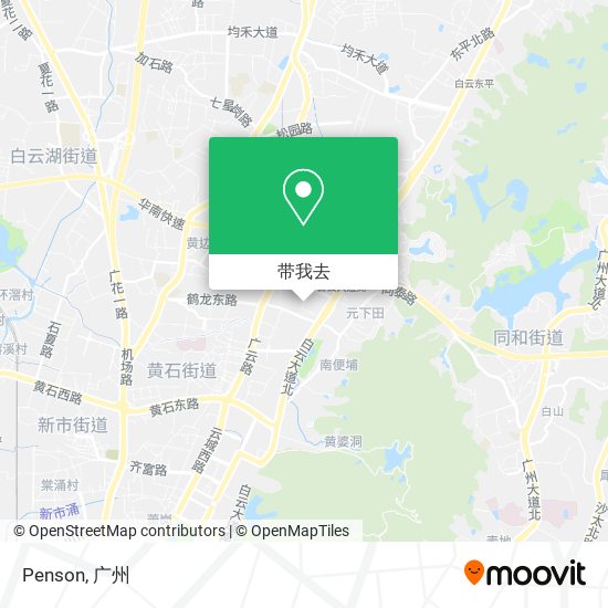 Penson地图