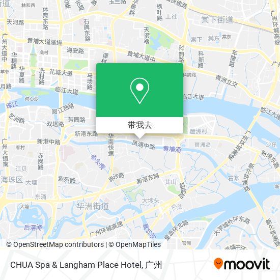 CHUA Spa & Langham Place Hotel地图