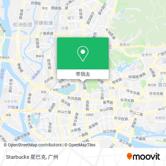 Starbucks 星巴克地图