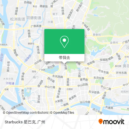 Starbucks 星巴克地图