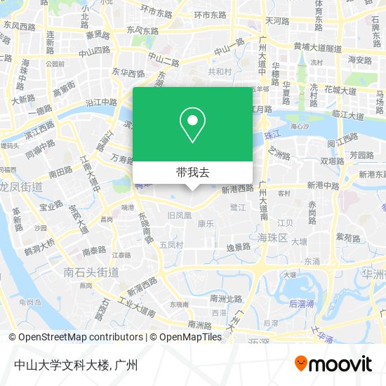 中山大学文科大楼地图