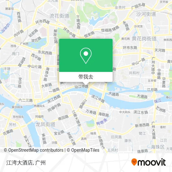 江湾大酒店地图