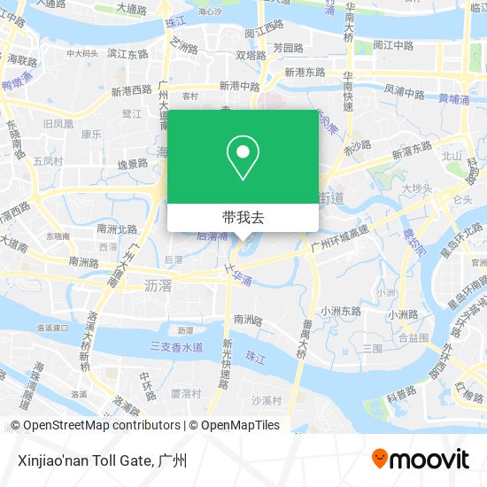 Xinjiao'nan Toll Gate地图