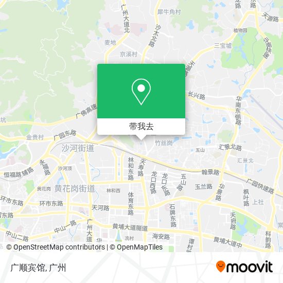 广顺宾馆地图