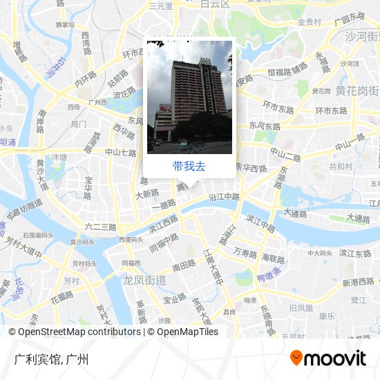 广利宾馆地图