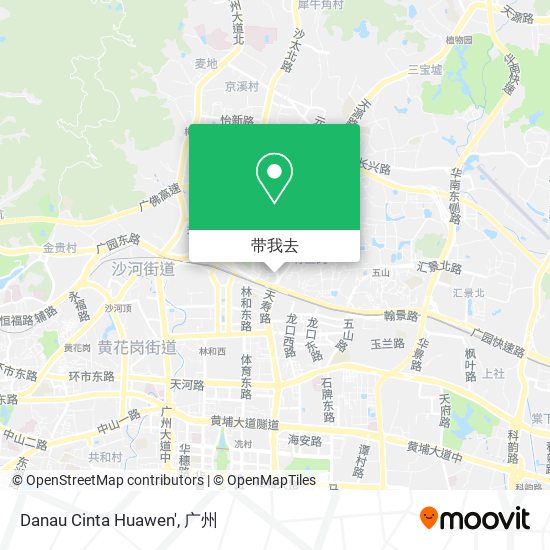Danau Cinta Huawen'地图