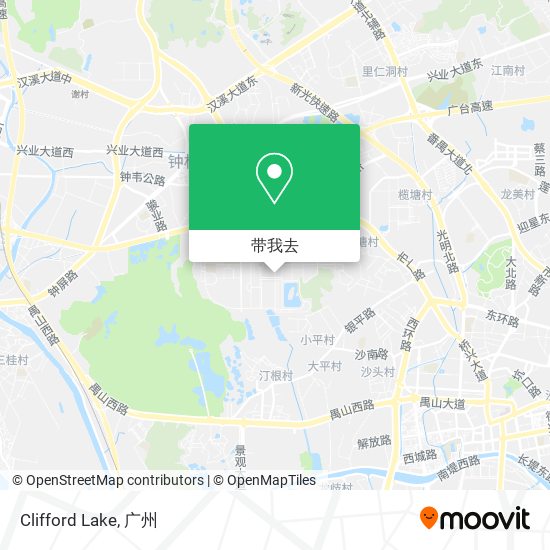 Clifford Lake地图