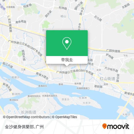 金沙健身俱樂部地图