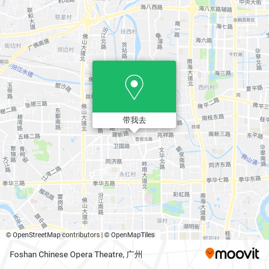 Foshan Chinese Opera Theatre地图