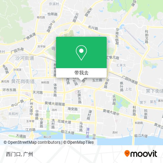 西门口地图