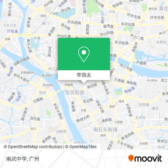 南武中学地图