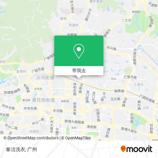 泰洁洗衣地图