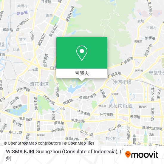 WISMA KJRI Guangzhou (Consulate of Indonesia)地图