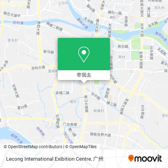 Lecong International Exibition Centre地图