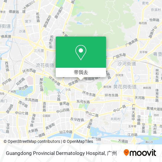 Guangdong Provincial Dermatology Hospital地图
