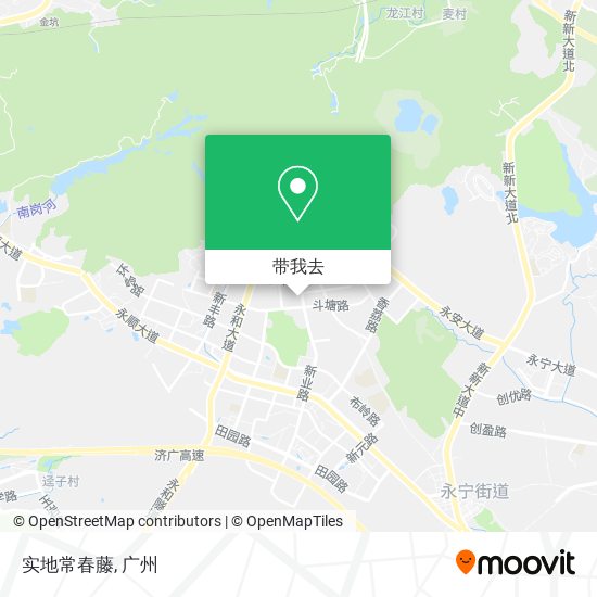 实地常春藤地图
