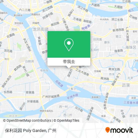 保利花园 Poly Garden地图