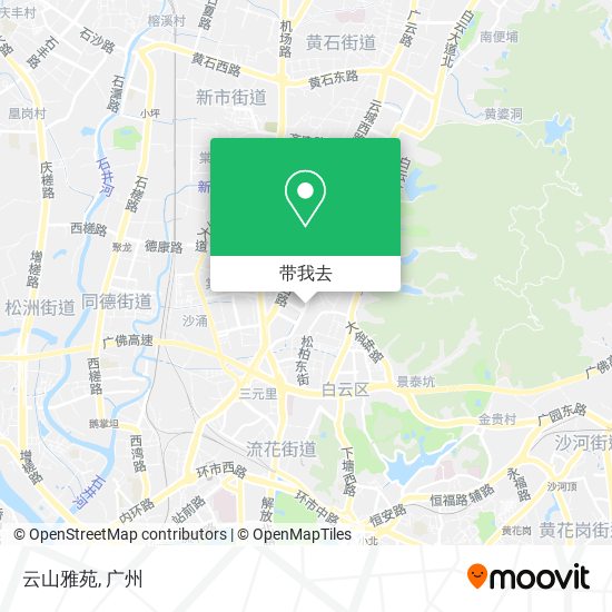 云山雅苑地图