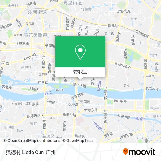 獵德村 Liede Cun地图
