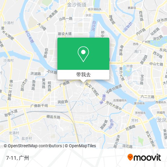 7-11地图