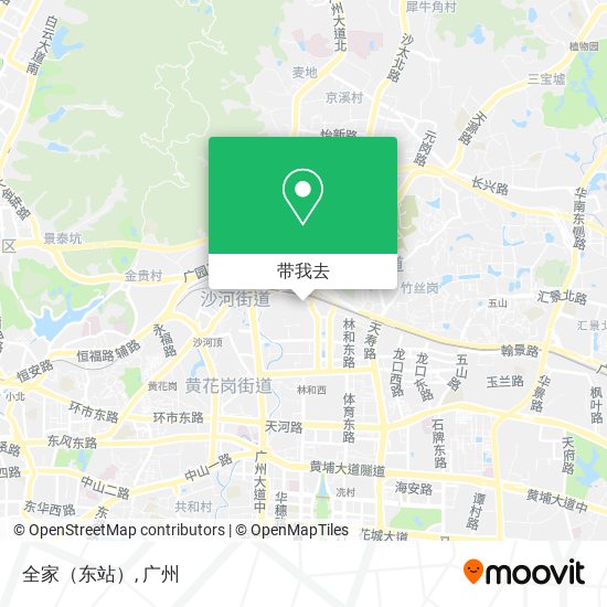 全家（东站）地图