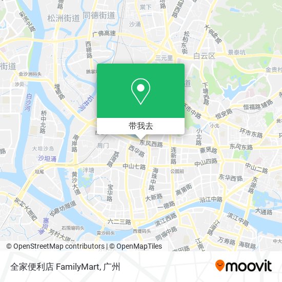 全家便利店 FamilyMart地图