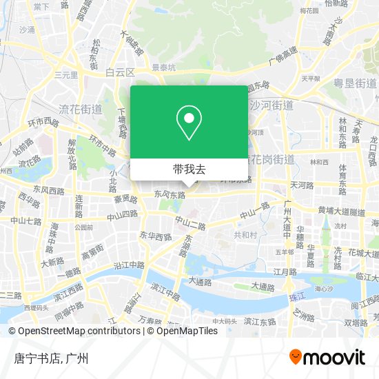 唐宁书店地图
