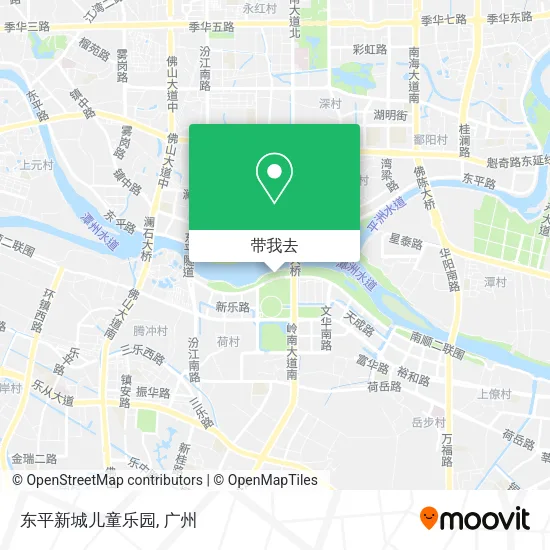 东平新城儿童乐园地图