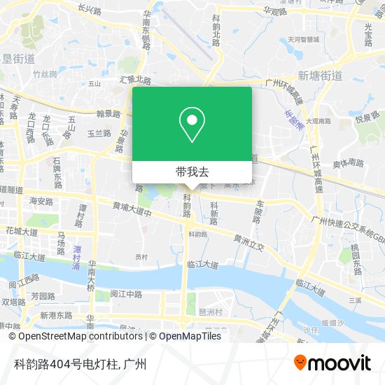 科韵路404号电灯柱地图
