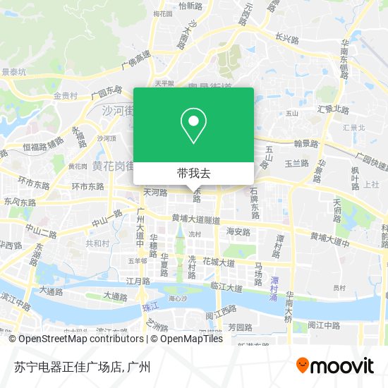 苏宁电器正佳广场店地图