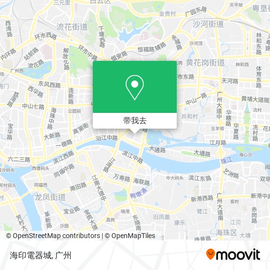海印電器城地图
