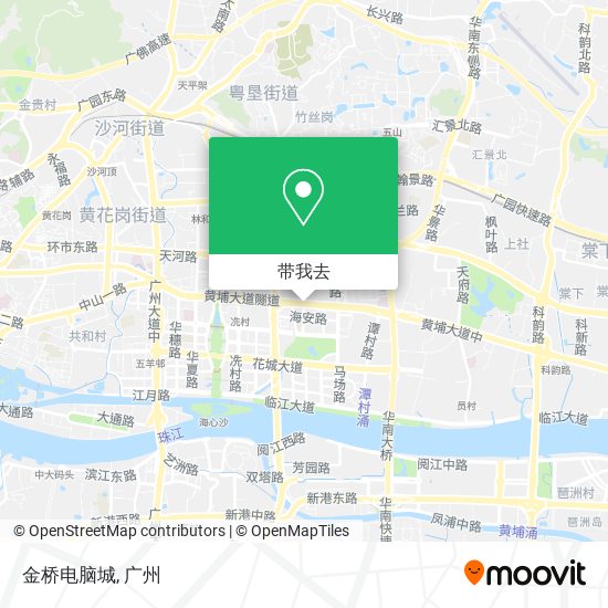 金桥电脑城地图