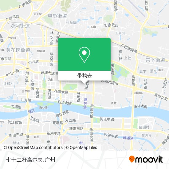 七十二杆高尔夫地图