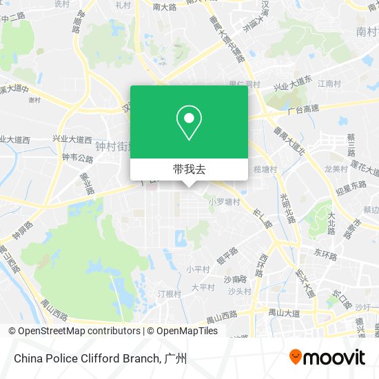 China Police Clifford Branch地图