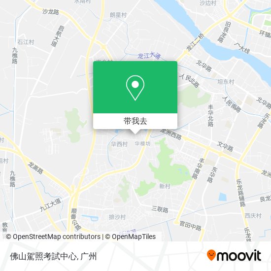 佛山駕照考試中心地图
