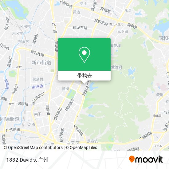 1832 David's地图