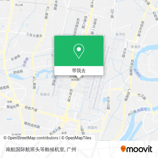 南航国际航班头等舱候机室地图