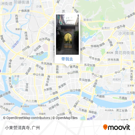 小東營清真寺地图