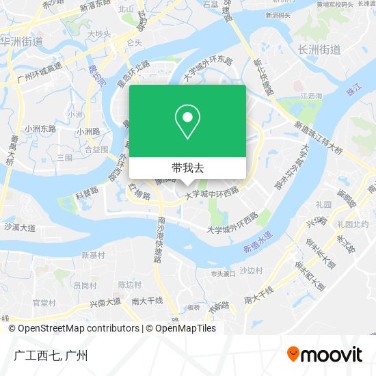 广工西七地图