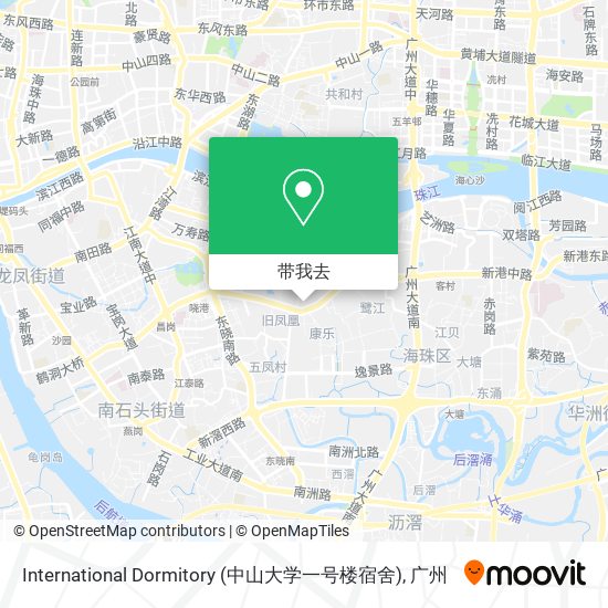 International Dormitory (中山大学一号楼宿舍)地图