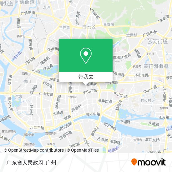 广东省人民政府地图