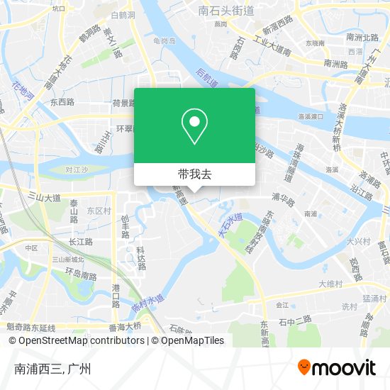 南浦西三地图