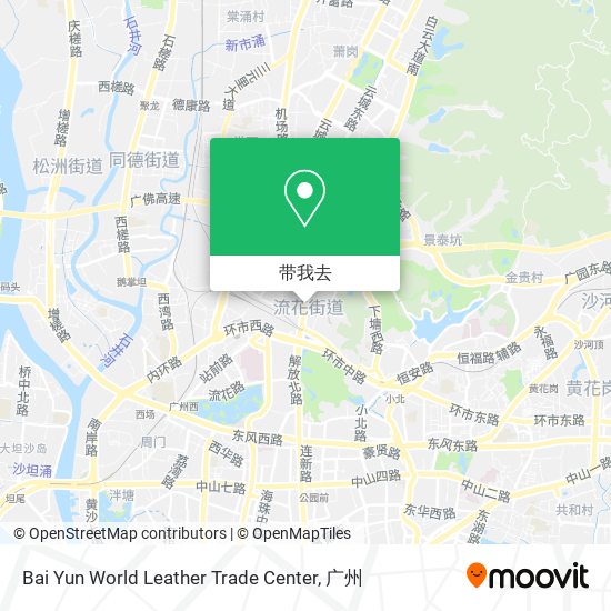 Bai Yun World Leather Trade Center地图