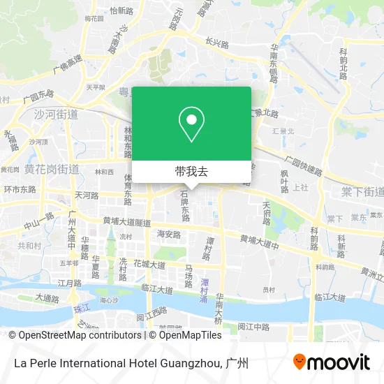 La Perle International Hotel Guangzhou地图