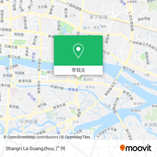 Shangri La Guangzhou地图