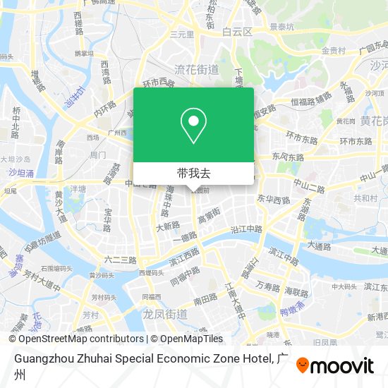 Guangzhou Zhuhai Special Economic Zone Hotel地图