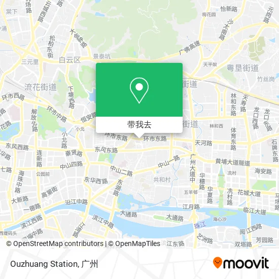 Ouzhuang Station地图